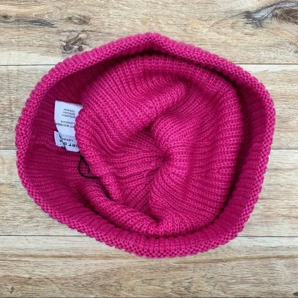 Kurt Geiger Rainbow Shop Rainbow Patch Beanie - Picture 4 of 9